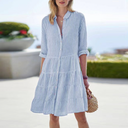 Chic Summer Dress in Airy Fabric