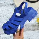 Chic Closed Toe Platform Shoes