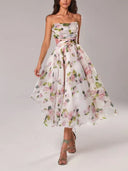Chic Floral Midi Dress for Any Occasion