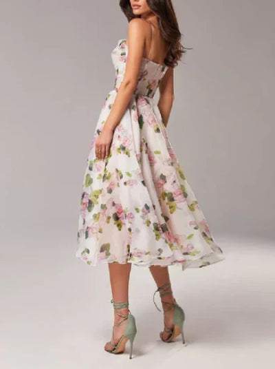 Chic Floral Midi Dress for Any Occasion