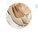 Gray Orthopedic Ballerinas for Optimal Comfort