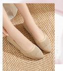 Gray Orthopedic Ballerinas for Optimal Comfort