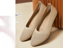 Gray Orthopedic Ballerinas for Optimal Comfort