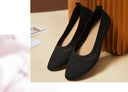 Gray Orthopedic Ballerinas for Optimal Comfort