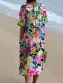 Vibrant Flowy Summer Dress Collection