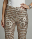 Glittery Flared Women’s Pants for Stylish Flair