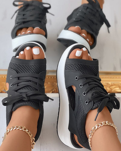 Chic Lace-Up Women's Sandals for Every Occasion
