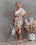 Chic Silk Evening Dress for Special Occasions