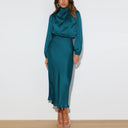 Satin Maxi Dress for Effortless Style