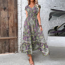 Vintage Bohemian Maxi Dress for Effortless Style