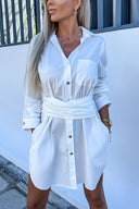 Whimsical Blouse Dress in Enchanted Fabric