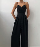 Chic Women's Strappy Wide Leg Jumpsuit for Any Occasion