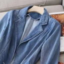 Chic Contemporary Denim Jacket