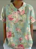 Floral Print Blouse for Stylish Fashion