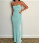 Deep Back Cut Dress for Stunning Entrances