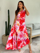 Flowing Women's Long Skirt Dress