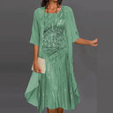 Custom Printed Dress for Stylish Elegance