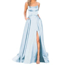 High Slit Bridesmaid Dress by Eternal Elegance