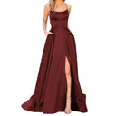 High Slit Bridesmaid Dress by Eternal Elegance
