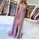 High Slit Bridesmaid Dress by Eternal Elegance