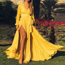 Chic Cornilla Maxi Dress with Stylish Slit