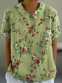 Floral Print Blouse for Stylish Fashion