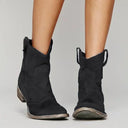 Zoe - Stylish Western Ankle Boots for Everyday Wear