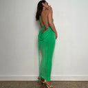 Deep Back Cut Dress for Stunning Entrances