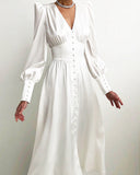 Chic Satin Spring & Summer Dresses