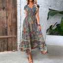 Vintage Bohemian Maxi Dress for Effortless Style
