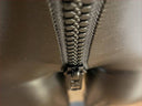 Chic Matte Pants with Zipper Detail