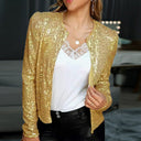 Sequin Evening Jacket for Glamorous Events
