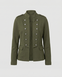 Chic Women's Blazer with Stand-Up Collar