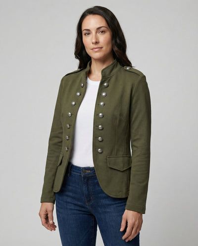 Women's Military-Inspired Blazer | Chic Design