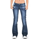 Vintage Women's Low Rise Flared Bell Bottom Jeans