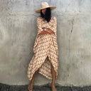 Chic Women's Kimono Dress Beach Cover-Up