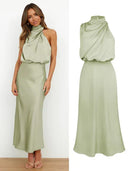 Chic Halter Midi Dress for Any Occasion