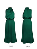 Chic Halter Midi Dress for Any Occasion