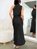 Chic Halter Midi Dress for Any Occasion