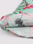 Flamingo Print Retro Style Dress