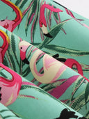 Flamingo Print Retro Style Dress