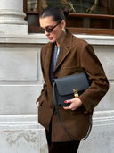 Chic Suede Blazer for Effortless Style