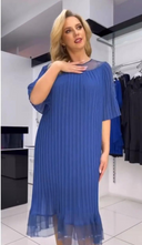 RAISA Flattering Pleated Dress for Everyday Style