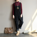 Velvet Retro Dungarees for Spring Style