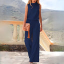 Chic Sleeveless Jumpsuit for Effortless Style