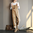 Velvet Retro Dungarees for Spring Style