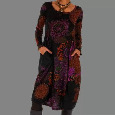 Chic Retro Bohemian Dress
