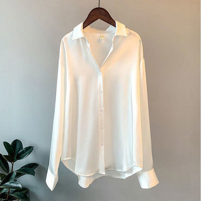 Silk Blouse for Women - Chic Style
