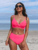 High Waist Women's Bikini Set for Summer Fun