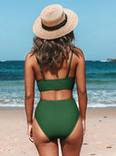 High Waist Women's Bikini Set for Summer Fun